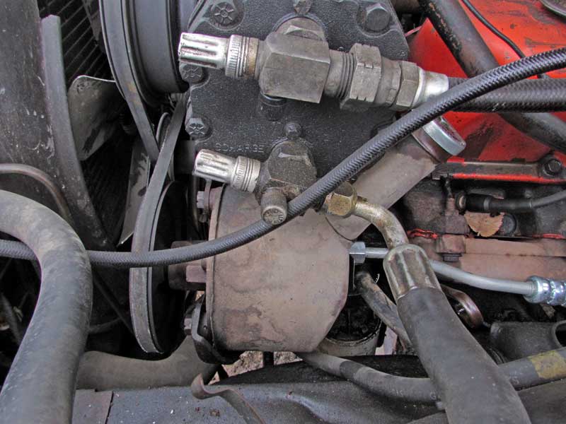 This is the power steering pump. There are many like it, but this one is mine. Take care of it, and it will serve you well.
