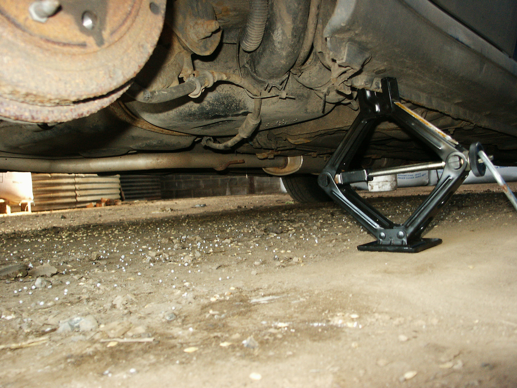 Scissor Jack for Changing a Tire, and Not Much Else