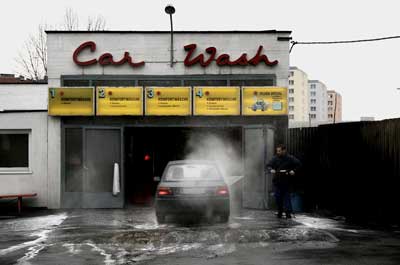 Washing your car in the winter