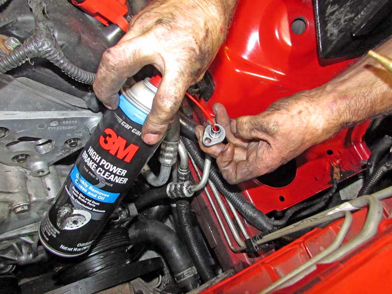 Every line must be flushed when a rack is changed. Failure to do so often voids the warranty on the new part.