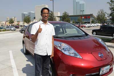 The Nissan Leaf is an all-electric vehicle requiring minimal maintenance.